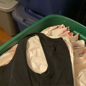 Old Navy Classic Perfect Black Ribbed Tank Top Women’s M Medium